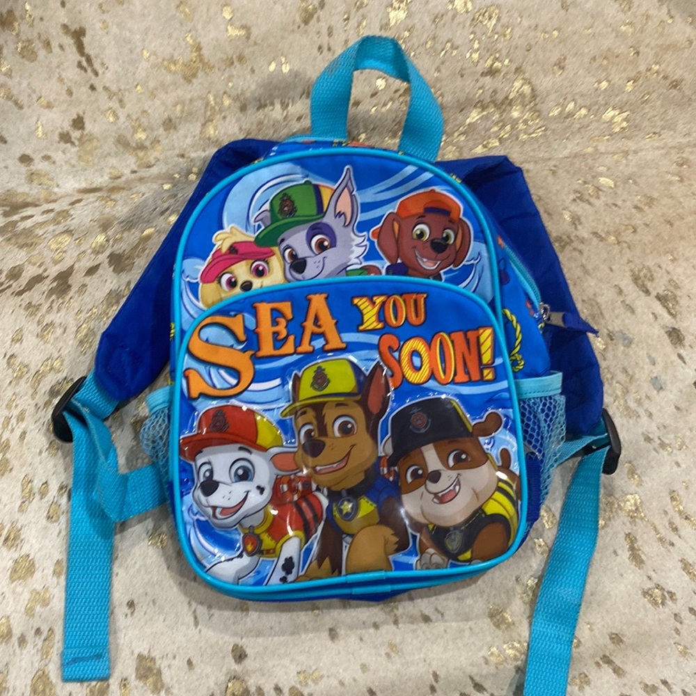 Paw patrol toddler backpack